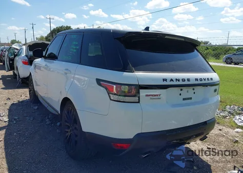 2016 Land Rover Range Rover Sport 5.0L V8 Supercharged/5.0L V8 Supercharged Dynamic from USA, damaged, VIN SALWR2EF0GA545038